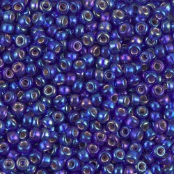 Miyuki Seed Beads 8/0 - (1020) Silver Lined Cobalt AB - 10g