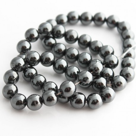8mm Hematite Round Beads