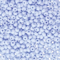 8/0 Czech Seed Beads - Powder Blue - 20g