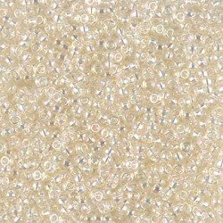 Miyuki Seed Beads 11/0 - Crystal Ivory Gold Lustre (2442) - 10g