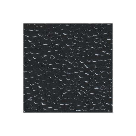 Matsuno Seed Beads 6/0 - Opaque Black - 10g