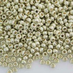 Miyuki Seed Beads 6/0 - Duracoat Galvanised Silver - 10g