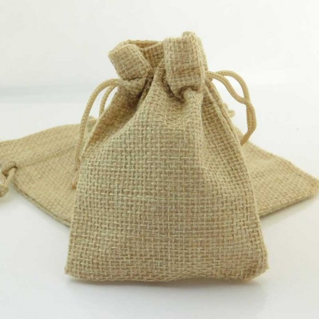 Small Jute Gift Bag - Natural - Pack of 1