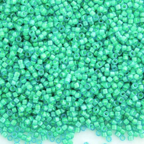 Delica 11/0 (DB2053) Miyuki Seed Beads - Luminous Mermaid Green - 5g