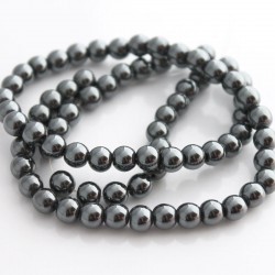 6mm Hematite Round Beads