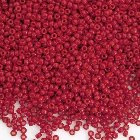 Miyuki Seed Beads 11/0 - Dyed Opaque Red (1684) - 10g