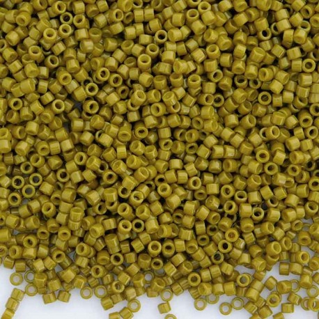 Delica 11/0 (DB2141) Miyuki Seed Beads - Duracoat Opaque Spanish Olive - 5g