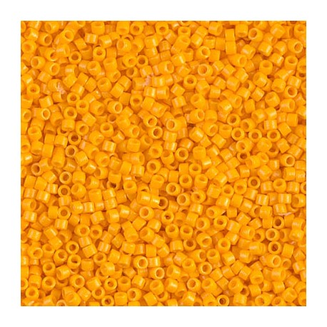 Delica 11/0 (DB2103) Miyuki Seed Beads - Duracoat Opaque Light Squash - 5g