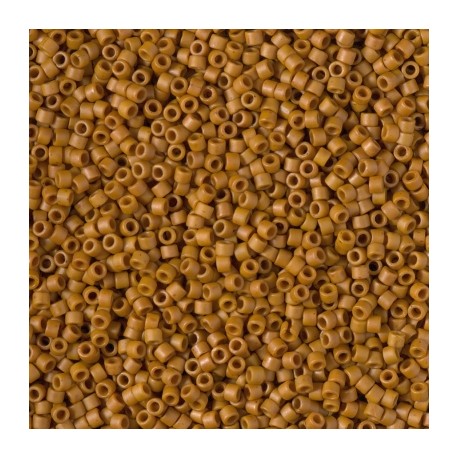 Delica 11/0 (DB2286) Miyuki Seed Beads - Frost Opaque Glazed Pecan - 5g