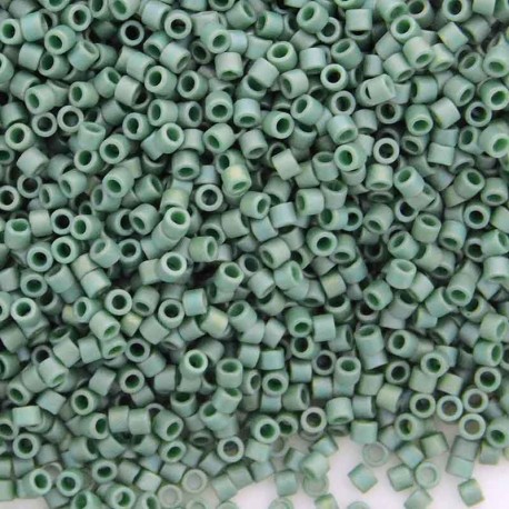 Delica 11/0 (DB2312) Miyuki Seed Beads - Matt Opaque Glazed Rainbow Shamrock - 5g