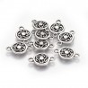 12mm Ornate Connector - Antique Silver Tone - Pack of 1