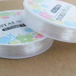 Beading Elastic - 0.7mm Clear - 15m