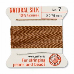 Griffin Silk Cord No.7 (0.75mm) - Cornelian