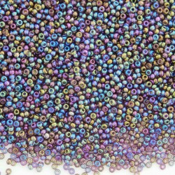 11/0 Czech Seed Beads - Transparent Amethyst AB - 20g
