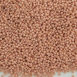 11/0 Czech Seed Beads - Opaque Pink Lustre - 20g