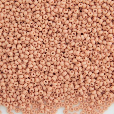 11/0 Czech Seed Beads - Opaque Pink - 20g