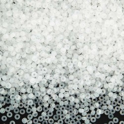 11/0 Czech Seed Beads - Alabaster - 20g