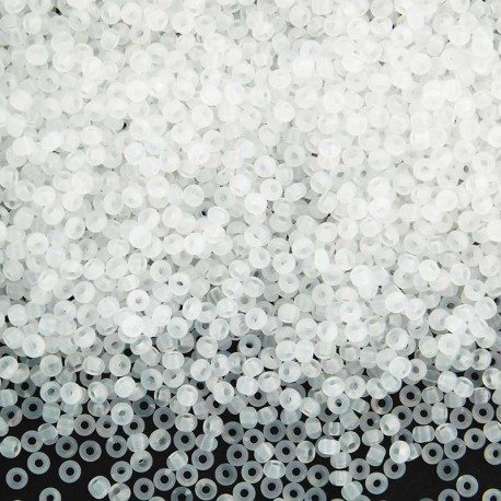 11/0 Czech Seed Beads - Alabaster - 20g