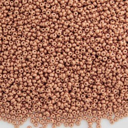 11/0 Czech Seed Beads - Soft Copper - 20g