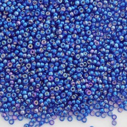 Miyuki Seed Beads 11/0 - (1020) Silver Lined Cobalt AB - 10g