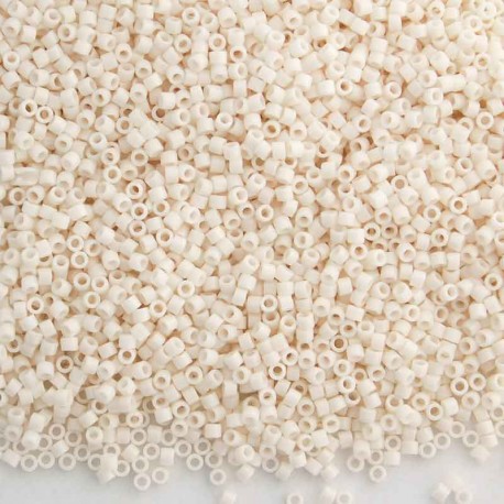 Delica 11/0 (DB1490) Miyuki Seed Beads - Opaque Bisque White - 5g