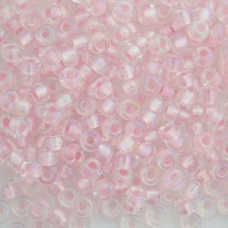 Miyuki Seed Beads 6/0 - (3639) Fancy Lined Soft Pink AB - 10g