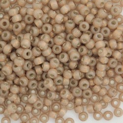 Miyuki Seed Beads 6/0 - (641) Dyed Rose Bronze Silver Lined Alabaster - 10g