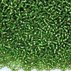 Miyuki Seed Beads 11/0 - (26) Silver Lined Olive - 10g