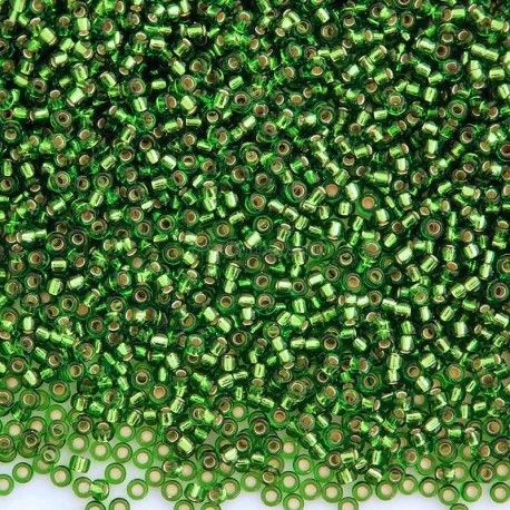 Miyuki Seed Beads 11/0 - (26) Silver Lined Olive - 10g