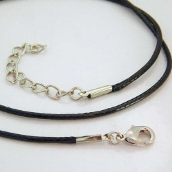 44cm Faux Leather Cord Necklace - Pack of 2 or 5