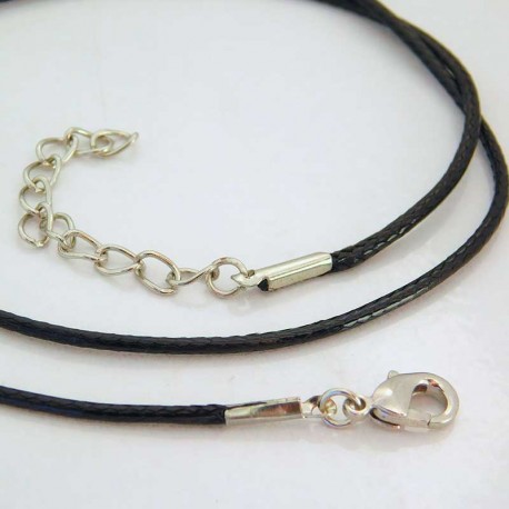 44cm Faux Leather Cord Necklace - Pack of 2 or 5