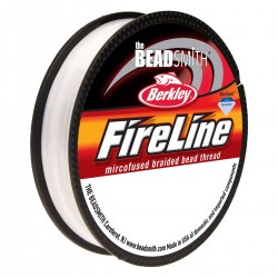 Fireline Braided Beading Thread 4lb - Crystal - 50yd