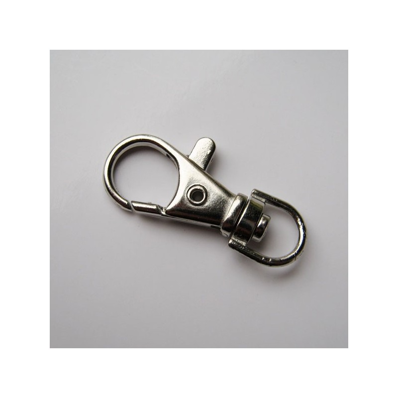 37mm Key Ring Swivel Clasp Silver Tone Jewellery Making Supplies Ireland